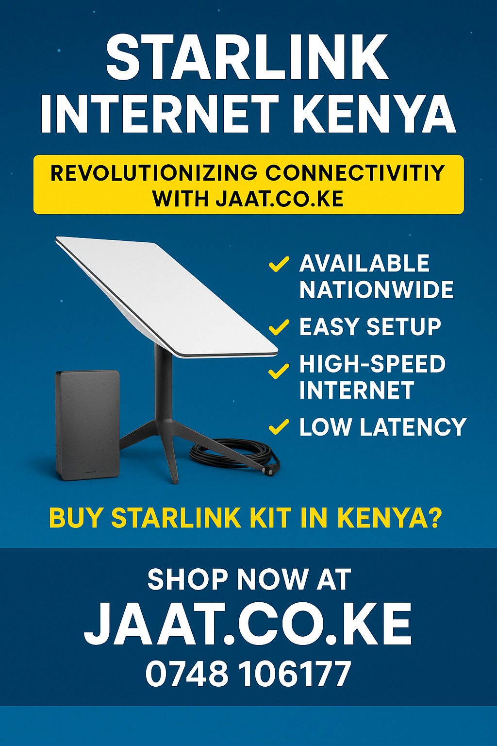 Starlink Internet Kenya