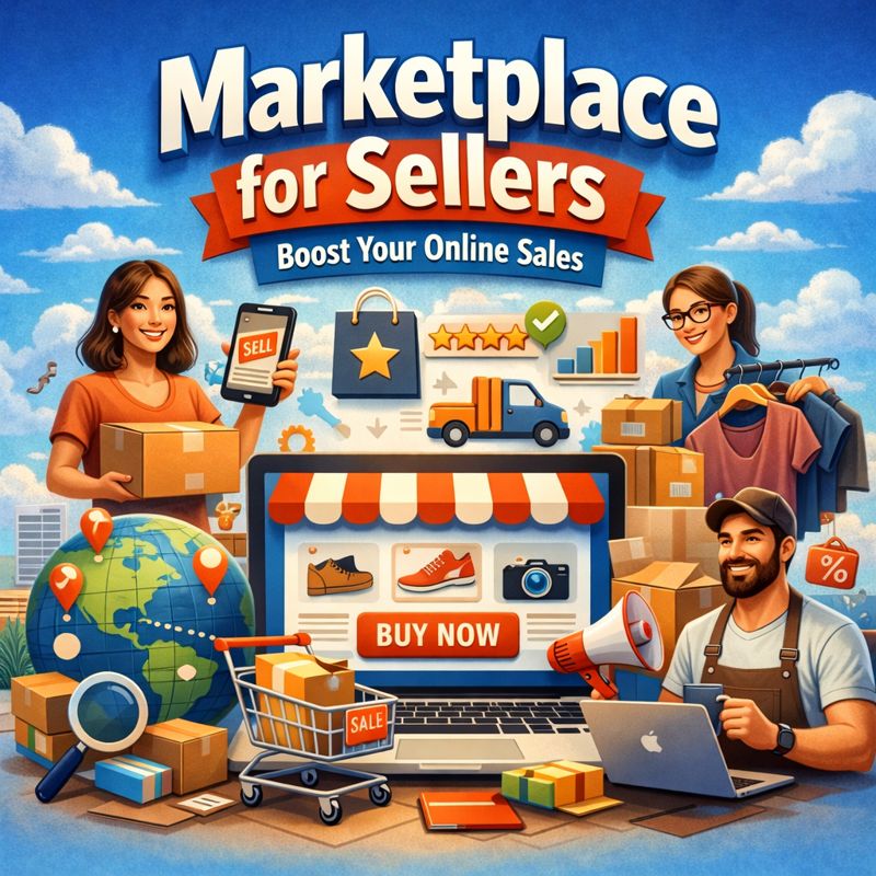 Marketplace for Sellers – Boost Your Online Sales Today
