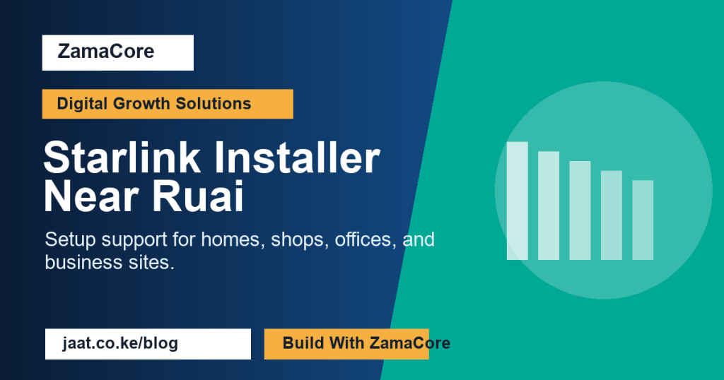 Starlink Installer Near Ruai