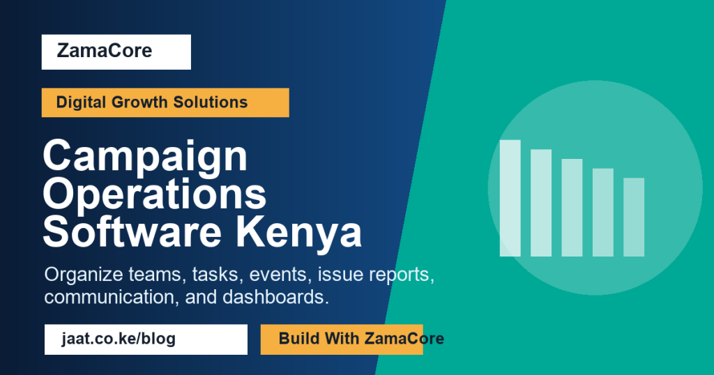 Campaign Operations Software Kenya