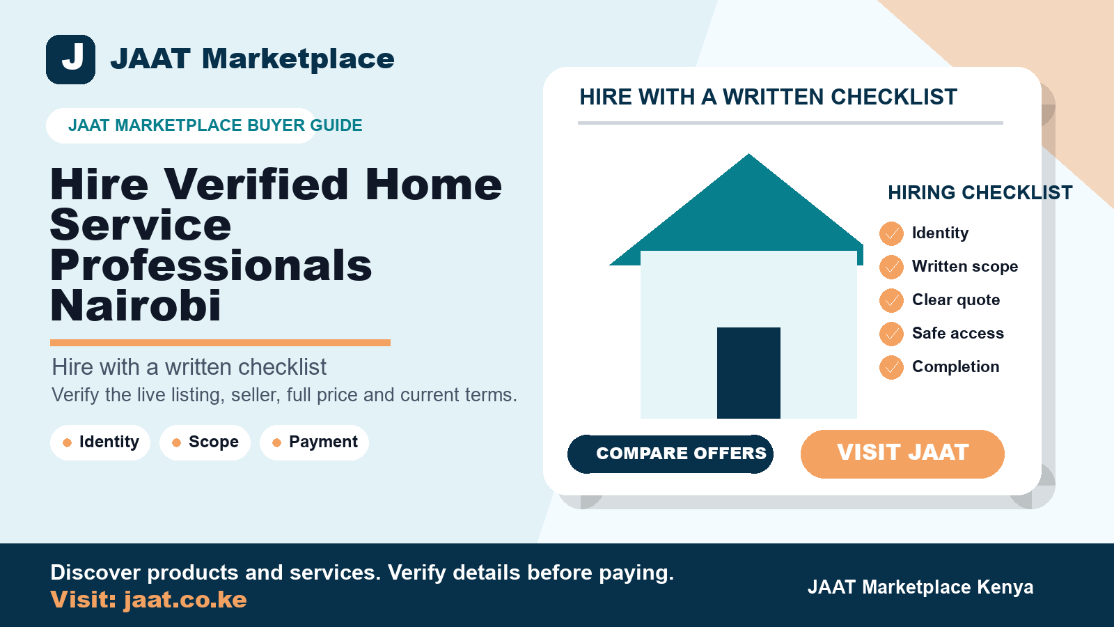 Hire Verified Home Service Professionals Nairobi