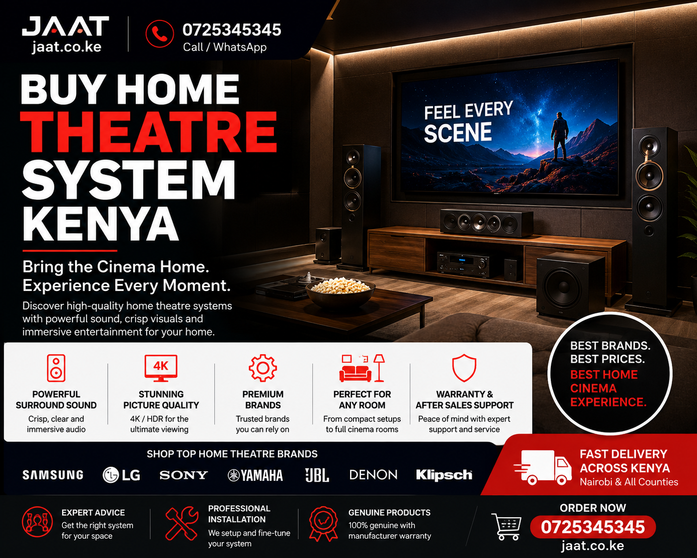 Buy Home Theatre System Kenya