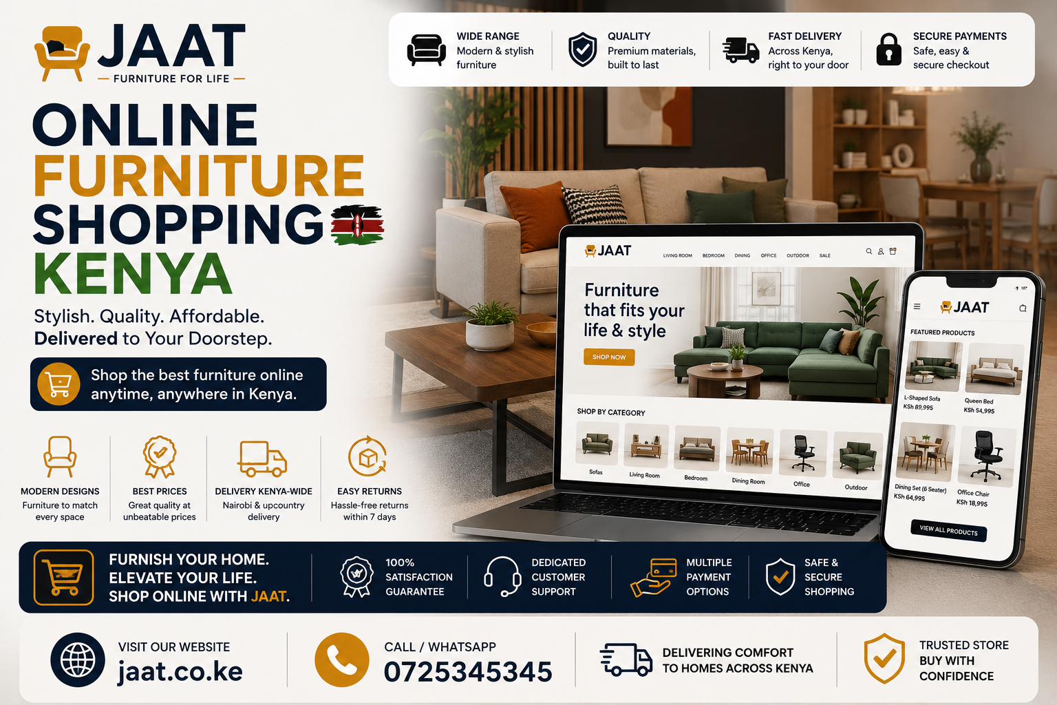Online Furniture Shopping Kenya