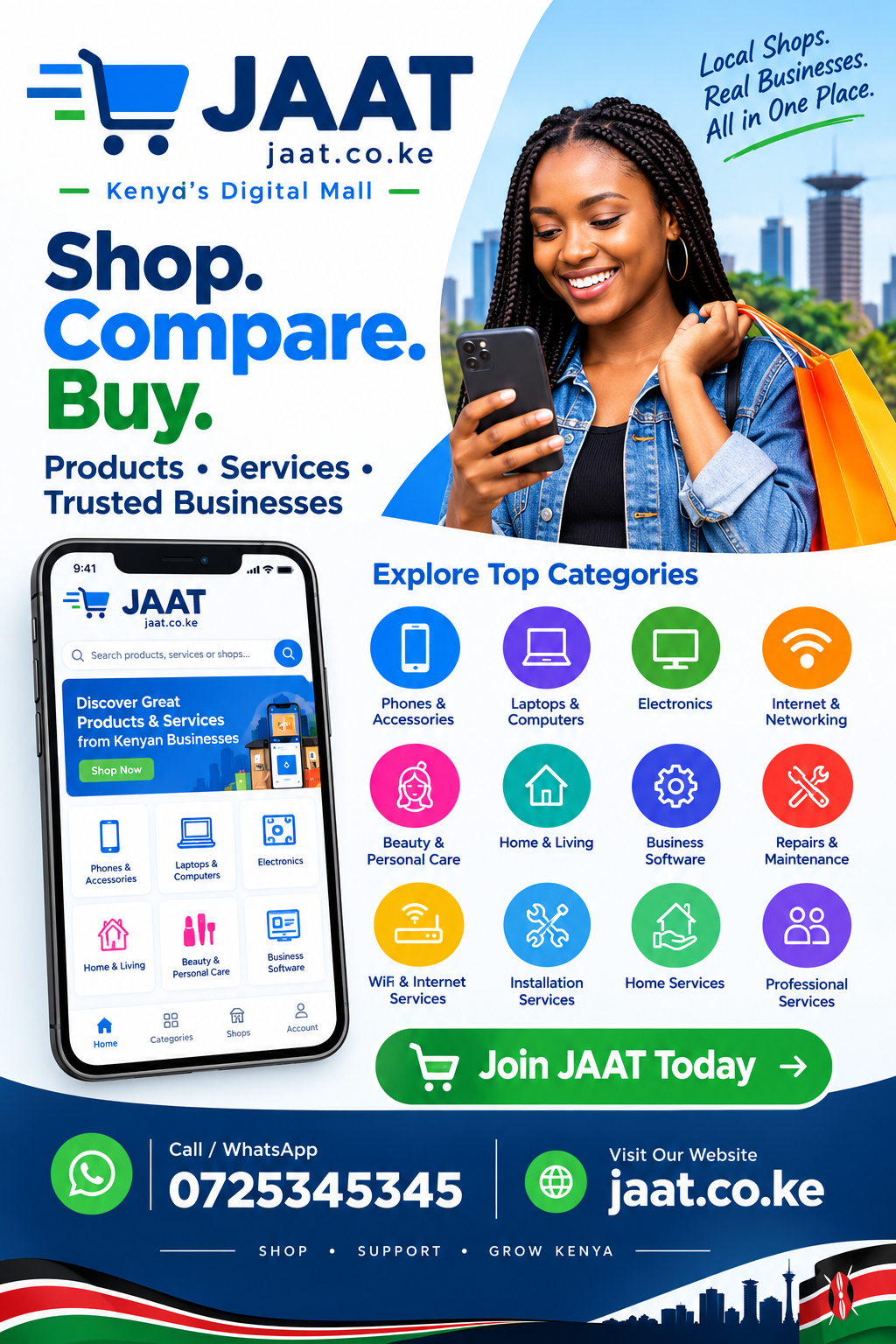 County Shopping Platform Kenya