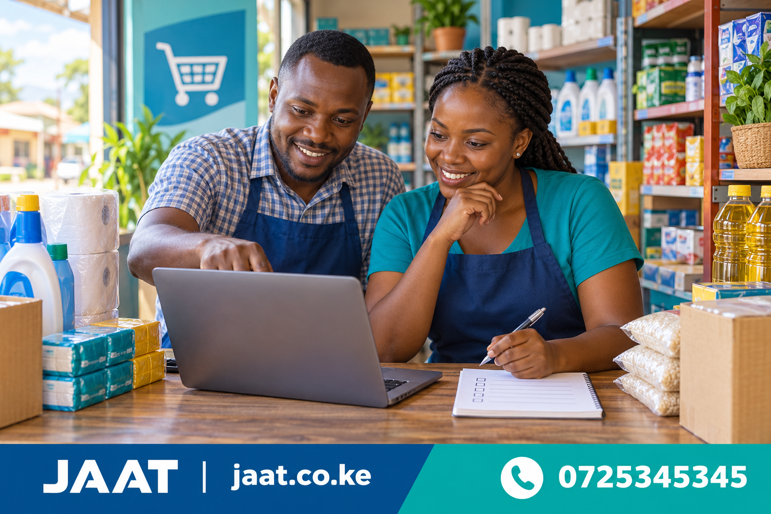 delivery address checklist guide: JAAT team reviewing records; 0725345345