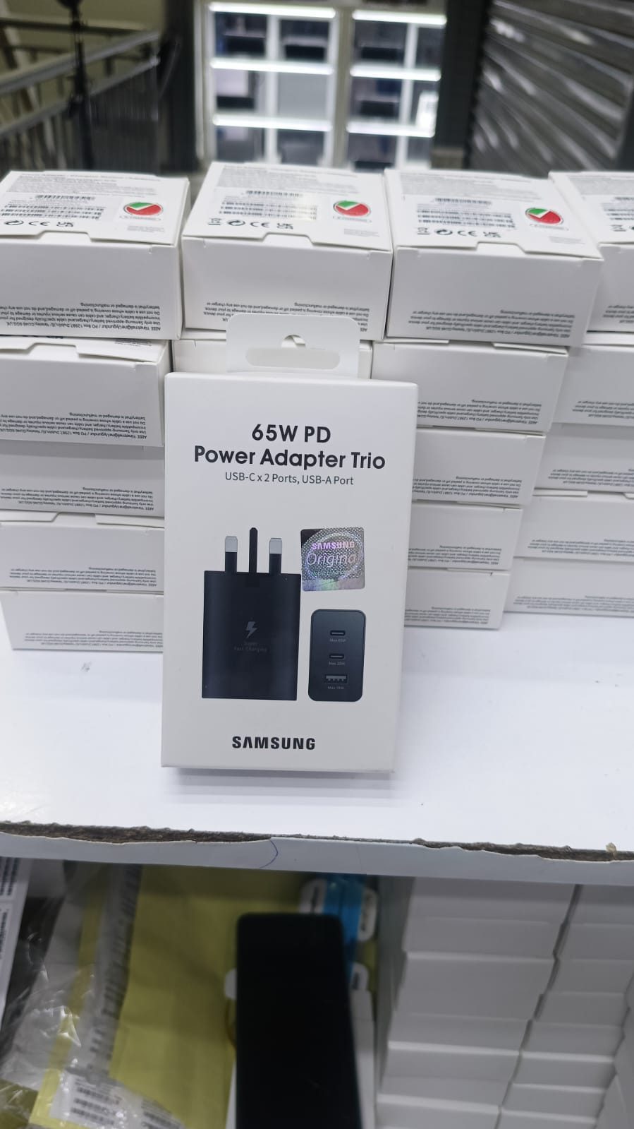 Samsung 65W PD Power Adapter Trio (Original) image 1