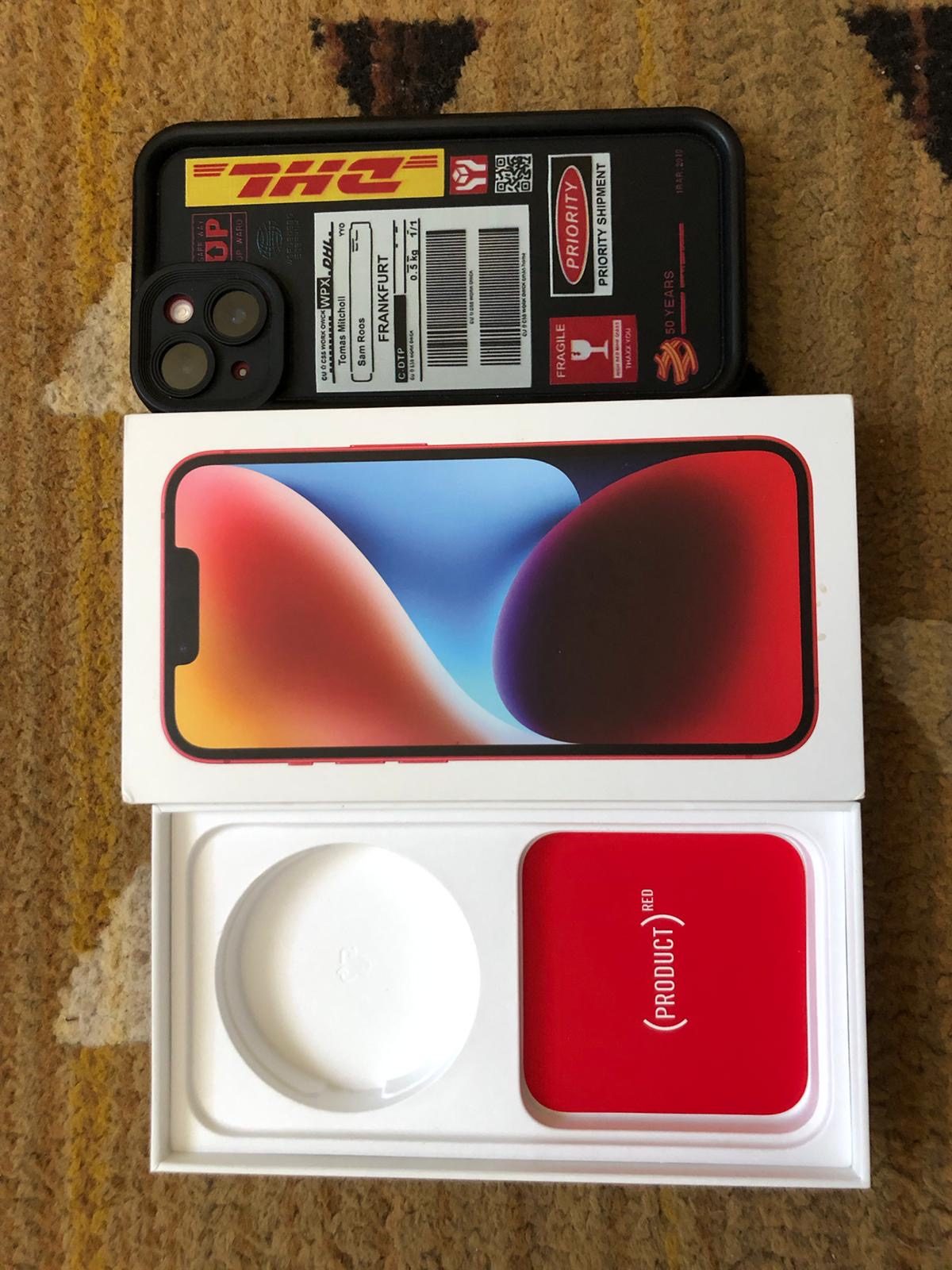 Apple iPhone 14 512GB (PRODUCT RED) – Box, Receipt & Case | Excellent Condition image 6