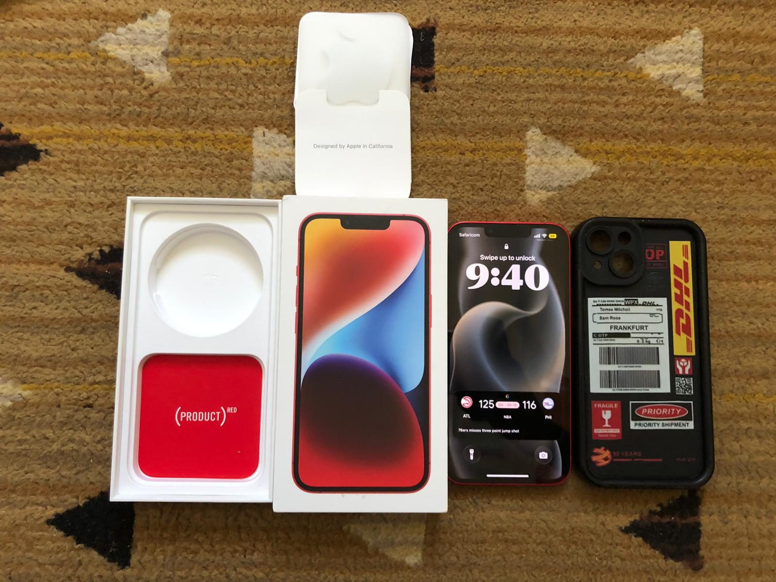 Apple iPhone 14 512GB (PRODUCT RED) – Box, Receipt & Case | Excellent Condition