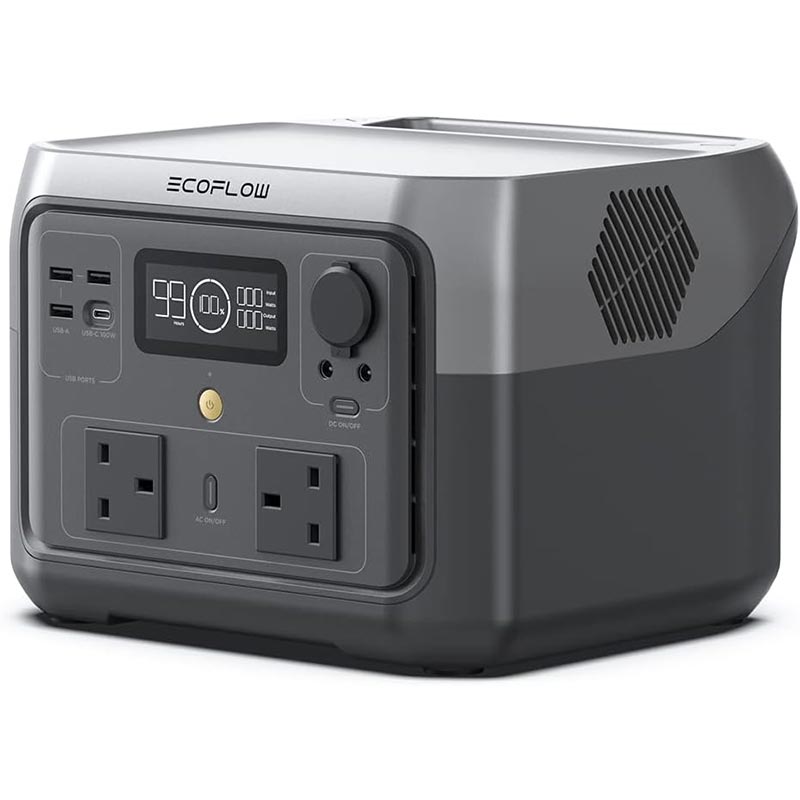 EcoFlow RIVER 2 Max Portable Power Station - 512W