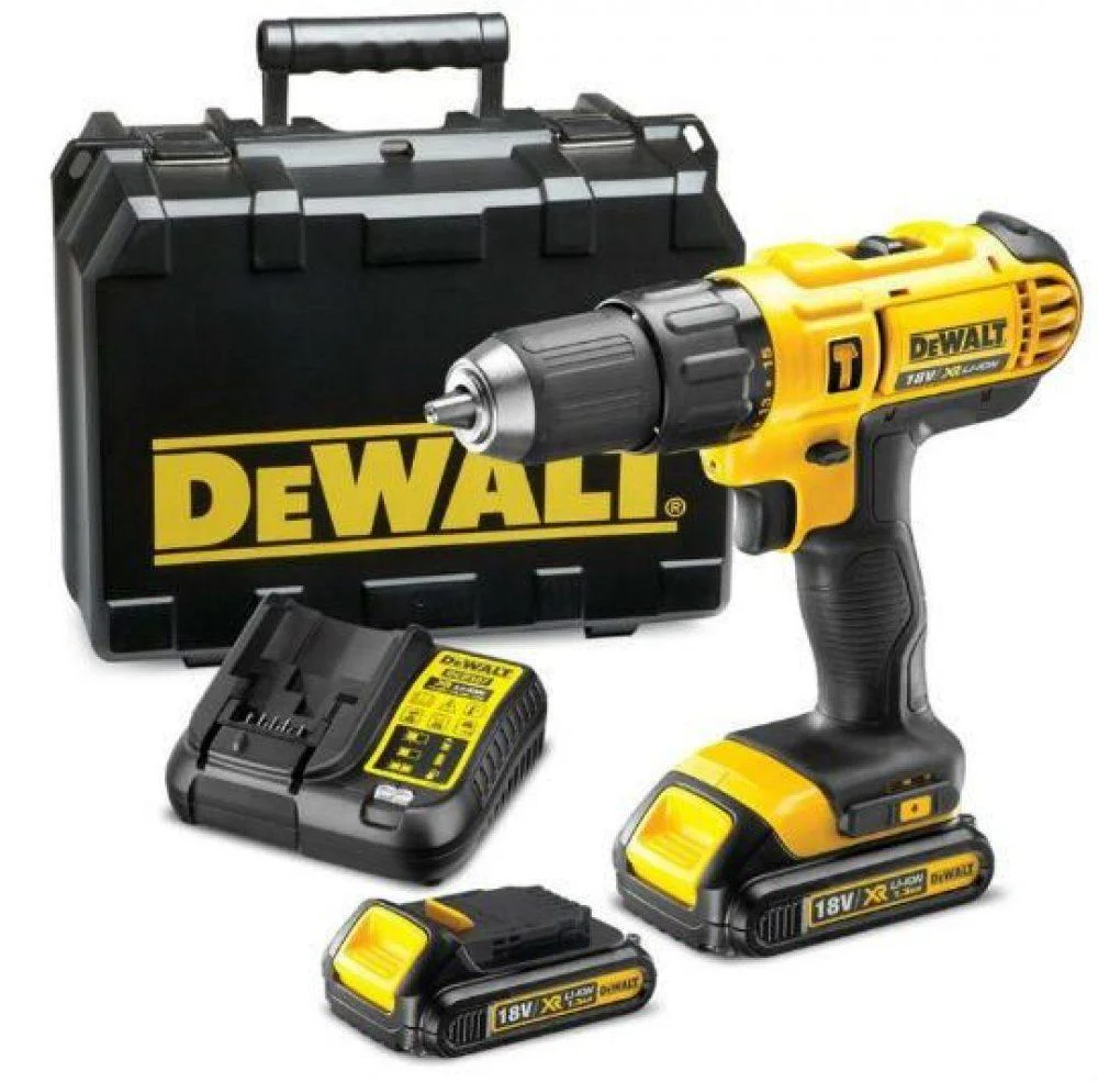 Dewalt Cordless Drill 18V XR Li-ION 1.5AH + 100PCS Accessories DCD776S2A-B5