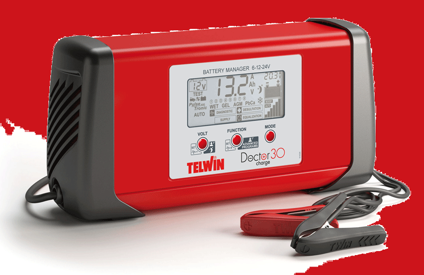 TELWIN PULSE 30 – 230V 6V/12V/24V Automatic Battery Charger (Cod. 807587)