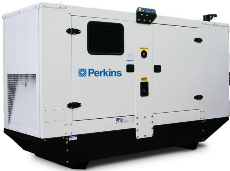 88 kva standby / 80 kva prime rated Perkins diesel generator