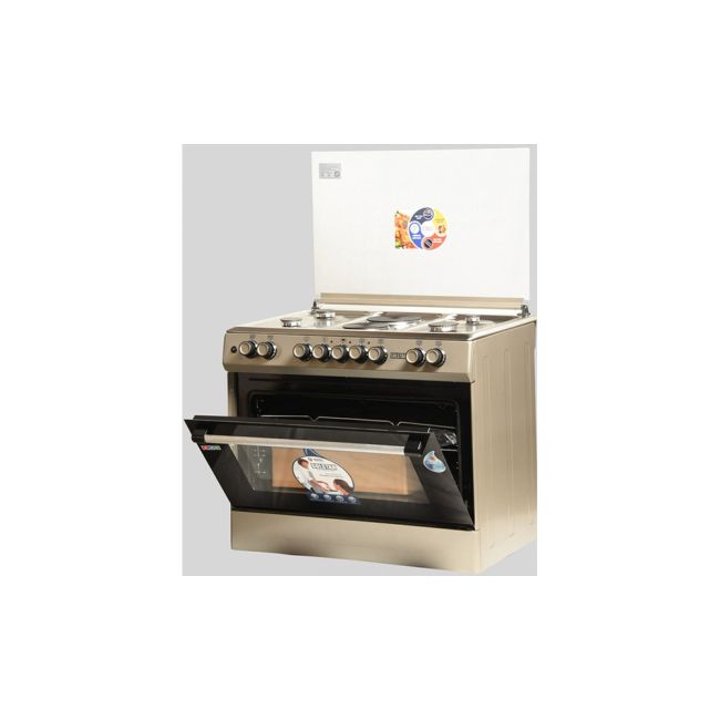 Skip to the beginning of the images gallery SOLSTAR SO942DKEINBSS 90cm, 4G+2HP, Electric Oven, Inox